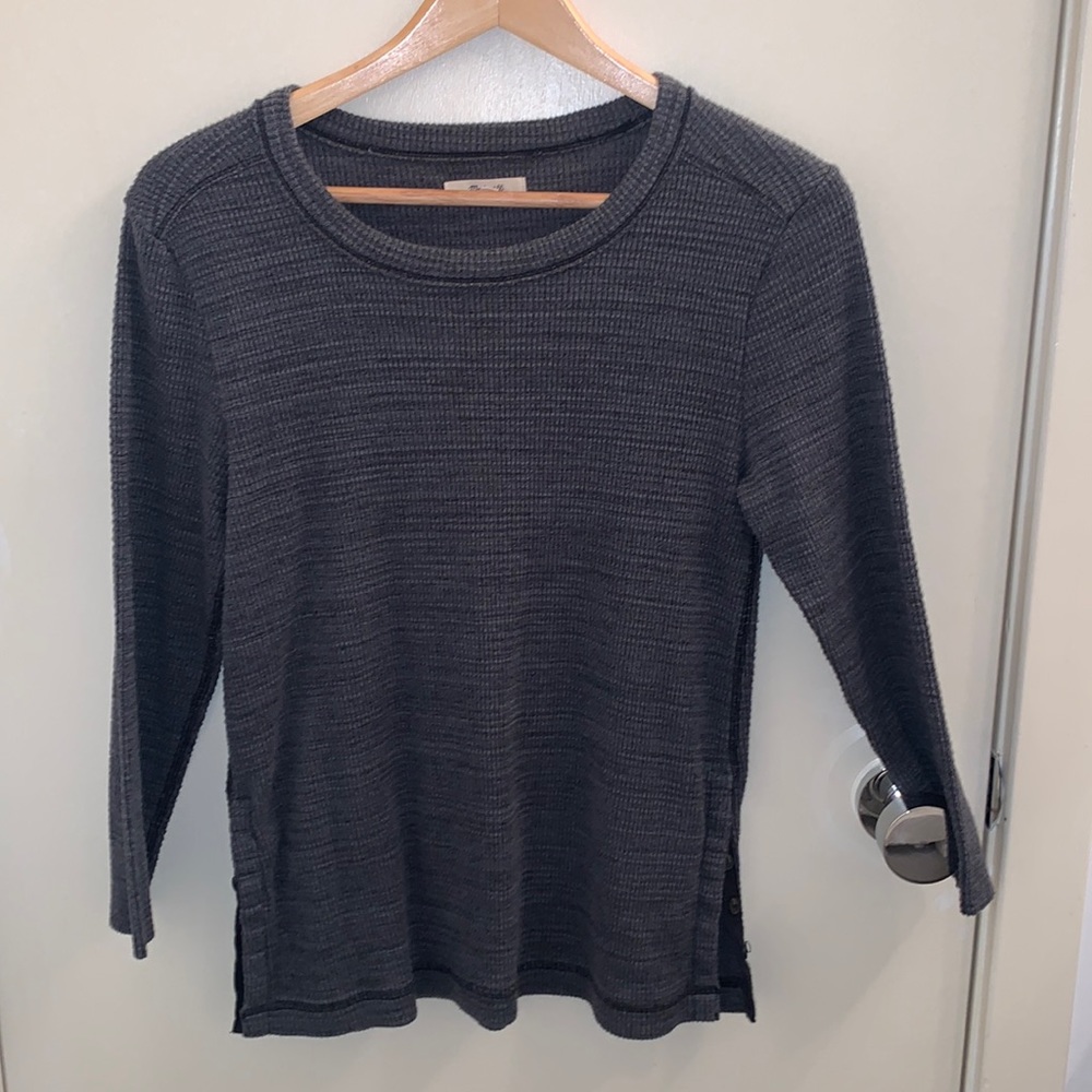 Madewell Side Button Knit Top